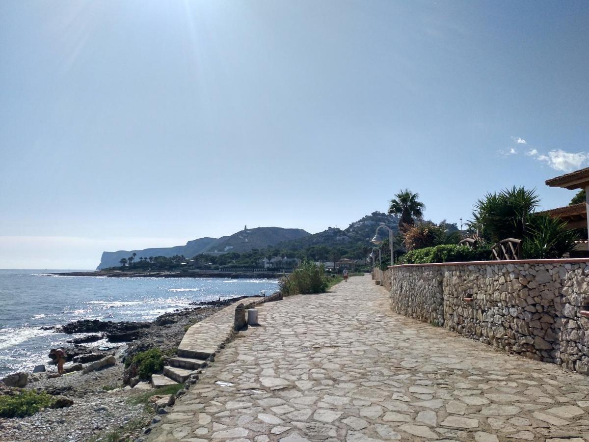 Apartamento Parchis Con Piscina Denia Eksteriør bilde